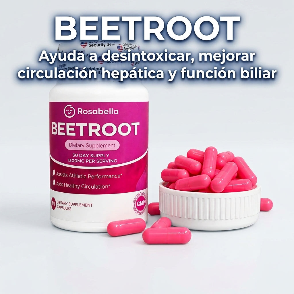 BEETOOT - Desintoxicante, hepatoprotector natural y función biliar